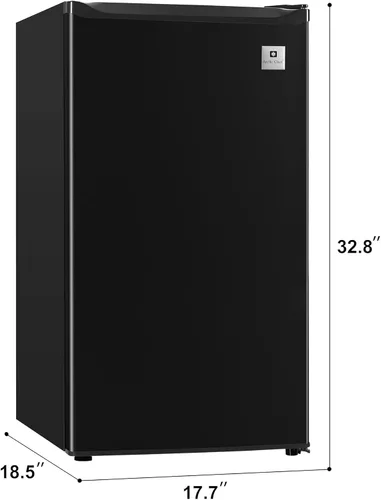 Miniatura 11 de RFR320 Mini refrigerador de una puerta con congelador, 3.2 Cu. Pie. capacidad - negro