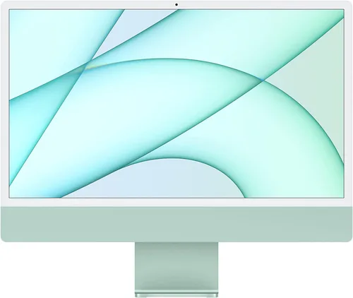 Miniatura 3 de Apple iMac 2021 con chip Apple M1 con CPU de 8 núcleos, 24 pulgadas, 16 GB de RAM, almacenamiento SSD de 256 GB, plata (renovado)