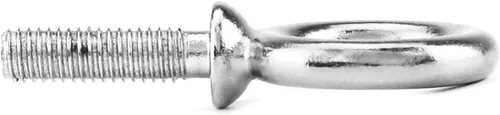Miniatura 4 de QWORK Perno de ojo, paquete de 10 pernos roscados de acero inoxidable de grado marino UNC de 3/8" x 1-1/4