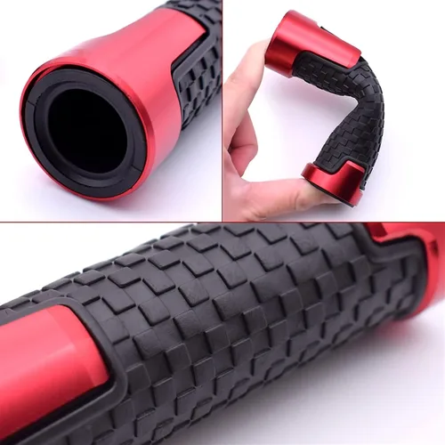 Miniatura 5 de 7/8 ''0.866 in motocicleta goma mano agarre barra manillar para Yamaha MT07 FZ07 Mt-07 Fz-07 2014 2015 2016 2017 2018 2019