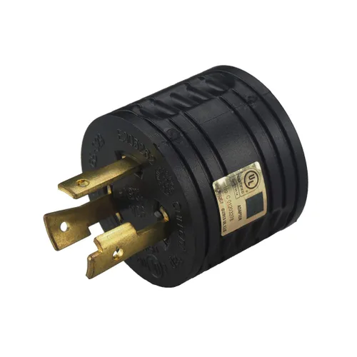 Convertidor adaptador de generador RV 30 AMP de 3 clavijas, Nema L5-30P macho a TT-30R hembra 30A/30A adaptador de generador, L5-30 AMP enchufe de 3