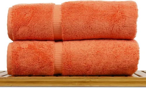 Miniatura 91 de Colección de calidad de hotel y spa, altamente absorbente y de secado rápido, 100% algodón turco, 750+ GSM, toallas ecológicas, toallas con borde