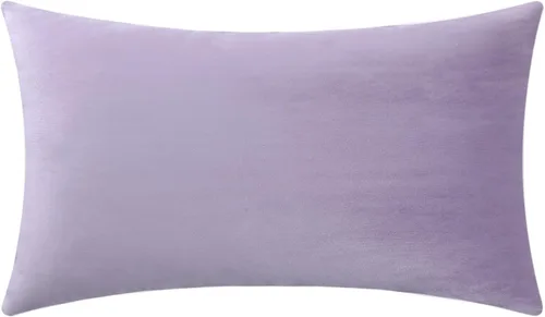 Miniatura 53 de Jeneoo Cómodas fundas de almohada de terciopelo suaves y gruesas para niños, para sofá, fundas de cojín decorativas sólidas cuadradas para Lavanda