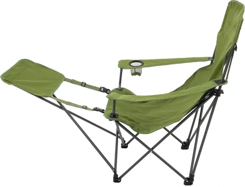 Miniatura 8 de ALPS Mountaineering Sillas de camping Escape Lounge para adultos con reposapiés y reposabrazos ajustables, marco de acero resistente, diseño