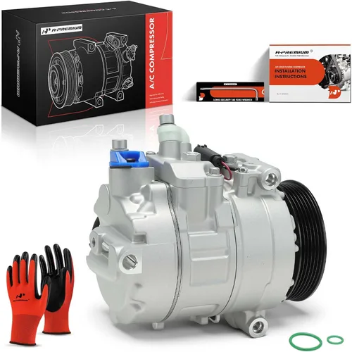 Miniatura 11 de A-Premium Compresor de CA con embrague compatible con Mercedes-Benz Clase C C230 C320, CLK-Clase CLK320 CLK350, Clase E E300 E350, Clase G G500