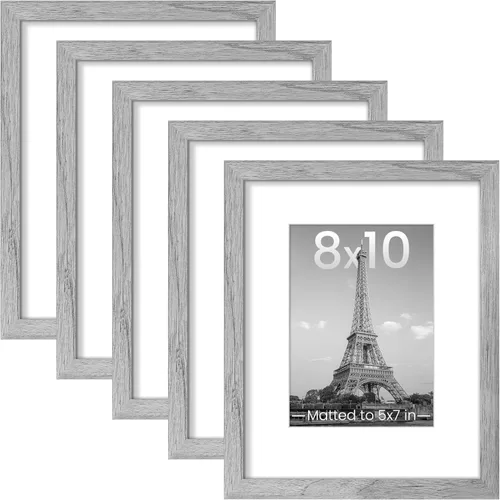 Miniatura 54 de upsimples - Portarretratos de 11 x 14 para galería de fotografías. Marcos para fotos de 8 x 10 pulgadas con paspartú o de 11 x 14 pulgadas sin Dorado