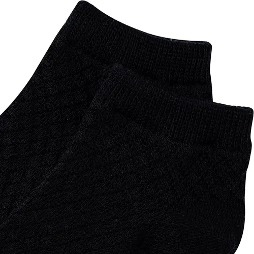 Miniatura 31 de Looching Paquete de 5 calcetines delgados de malla para bebés, niñas y niños, de algodón, color blanco, calcetines de tobillo invisibles 1-8T