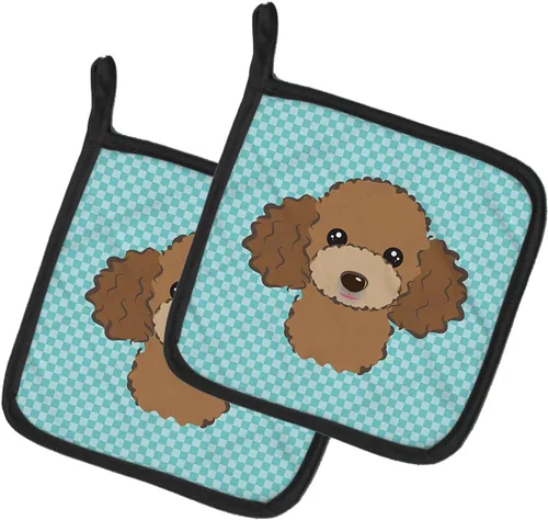 Miniatura 109 de Caroline's Treasures BB1303PTHD - Juego de soportes para ollas de cocina, resistentes al calor, almohadillas calientes para horno, para hornear