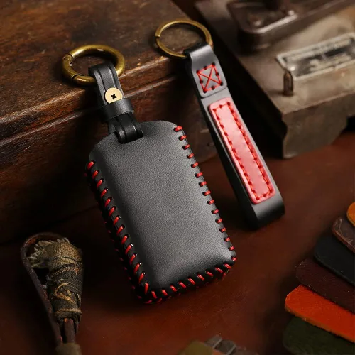 Miniatura 5 de SANRILY Funda de llave inteligente apta para Volvo, Negro