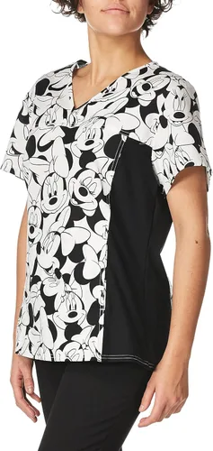 Miniatura 2 de Tooniforms Ropa quirúrgica superior con cuello en V para mujer 6875C