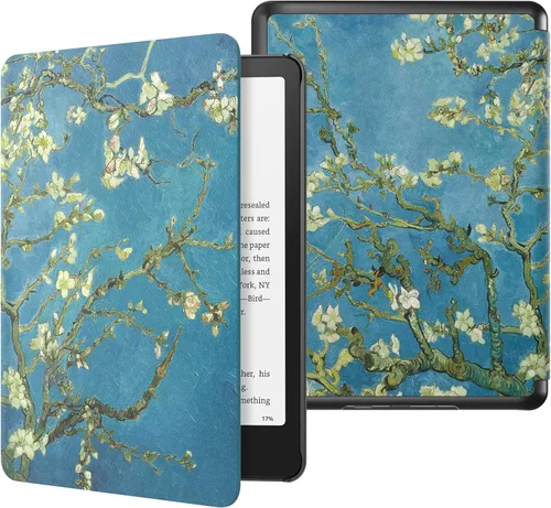 Miniatura 53 de MoKo Funda para Kindle Paperwhite de 12ª generación 2024 de 7 pulgadas y Kindle Colorsoft Signature Edition 2024, ligera funda protectora