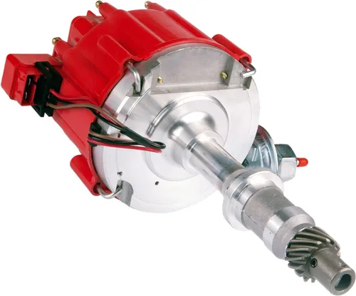 Miniatura 2 de MAS Distribuidor de encendido con tapa y rotor 1040011 65K bobina bloque pequeño compatible con Pontiac 301ci 326ci 350ci 389ci 400ci 421ci 428ci