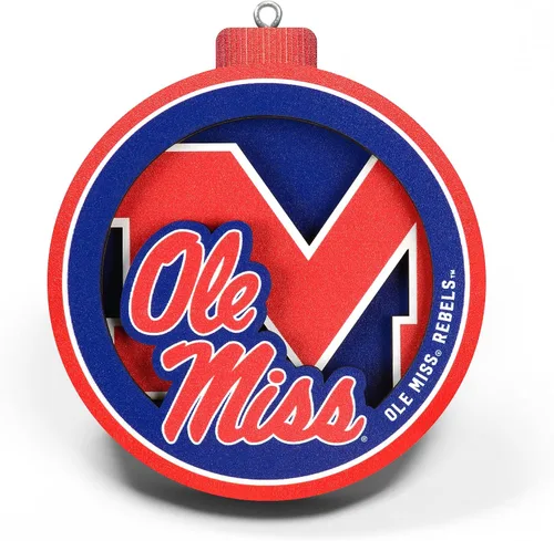 Miniatura 25 de YouTheFan Adorno de la serie de logotipos en 3D de la NCAA