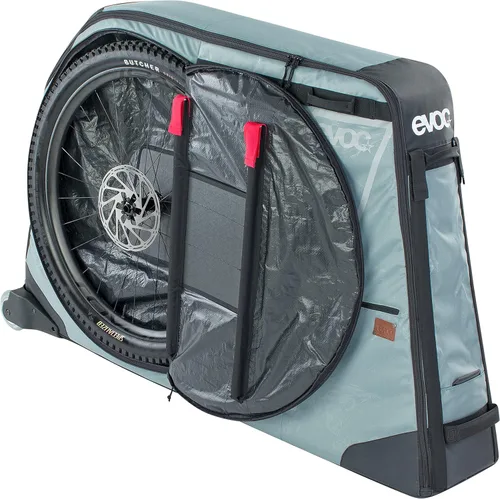 Miniatura 3 de Bolso de Transporte para Bicicleta EVOC - Funda Ligera para Bicicleta, Compartimento Separado para Ruedas, Estabilización de Montaje en Horquilla