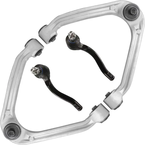 Miniatura 104 de Detroit Axle - Brazos de control superiores traseros para Chrysler 300 Dodge Challenger Charger Magnum, reemplazo del conjunto de brazos de control