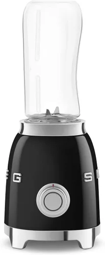 Miniatura 4 de SMEG Licuadora personal estilo retro de los años 50 con perilla retroiluminada y dos botellas de 20.3 fl oz sin BPA