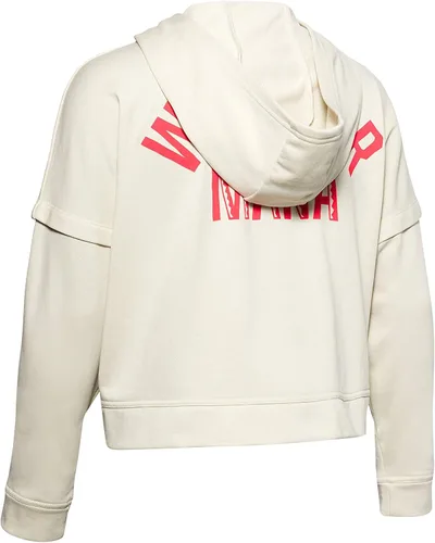 Miniatura 2 de Under Armour Project Rock Warrior Mana Terry - Sudadera con capucha para mujer