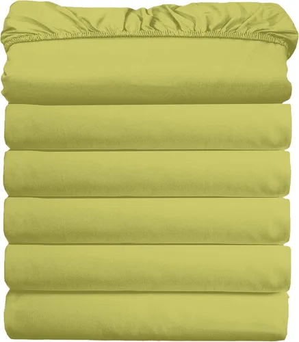 Miniatura 28 de Elegant Comfort Paquete de 6 sábanas bajeras ultrasuaves a granel – 1500 sábanas bajeras de microfibra de alta calidad hotelera, bolsillos profundos