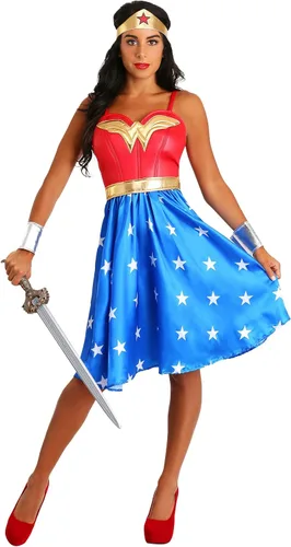 Miniatura 2 de Rubie's womens Dc Comics Classic Wonder Woman Costume Dress