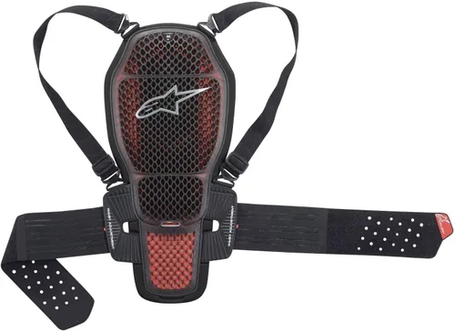Miniatura 2 de Alpinestars Nucleon Kr-1 Cell Transparent Smoke Red/Black Protector Rojo
