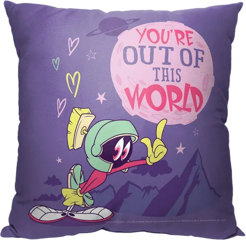 Miniatura 18 de Northwest Warner Bros. Looney Tunes - Almohada de 18 x 18 pulgadas, soplada