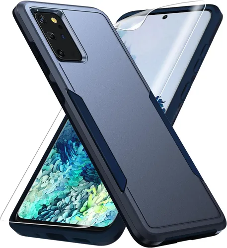 Miniatura 10 de Funda para Galaxy S20 Plus, con protector de pantalla HD [prueba de caídas de grado militar] Funda protectora resistente a prueba de golpes