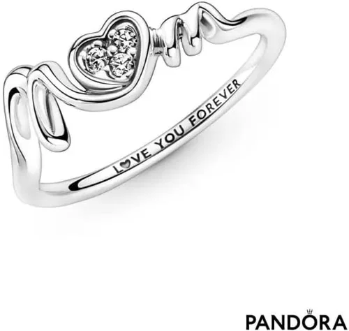 Miniatura 4 de PANDORA Anillo de corazón para mamá