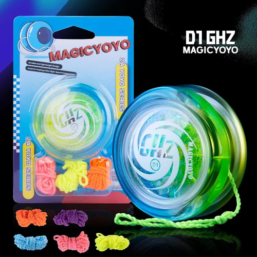 Miniatura 8 de MAGICYOYO D1 CHZ - Yoyo de bucle sensible para niños principiantes, de plástico duradero 2A con fácil retorno y 6 cuerdas adicionales