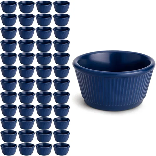 Miniatura 11 de Carlisle FoodService Products Tazón de plástico para salsa Ramekin para el hogar y el restaurante, plástico, 4 onzas, color negro