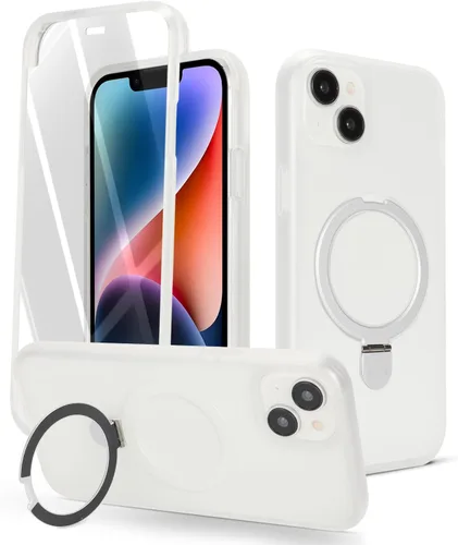 Miniatura 17 de Cavor Funda para iPhone 13 e iPhone 14, Compatible con Magsafe, Funda para iPhone 14 con Protector de Pantalla, Soporte Funda Protectora Magnética