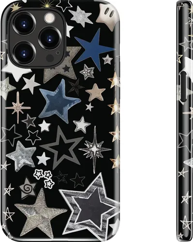 Miniatura 203 de Goodon para iPhone 17 Pro, Funda Estética de Gato Negro y Niña Naranja, Compatible con Magsafe, Funda Protectora Retro Única y Moderna de Silicona