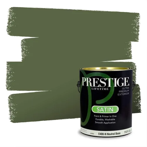 Miniatura 1147 de Prestige Paints - pintura de exterior y pintura de imprimación en una, E100-T-6006-10AVP