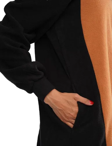 Miniatura 4 de Mameluco de oso para adultos, pijama de una sola pieza, para cosplay, ropa de dormir de animales, disfraz para mujeres y hombres