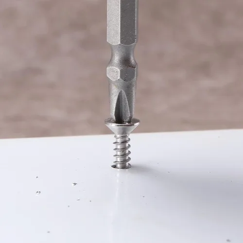 Miniatura 7 de Tornillos de chapa metálica #8 x 1-1/4 pulgadas, 100 tornillos Tek de cabeza plana de acero inoxidable 410, tornillos autorroscantes rápidos por SG