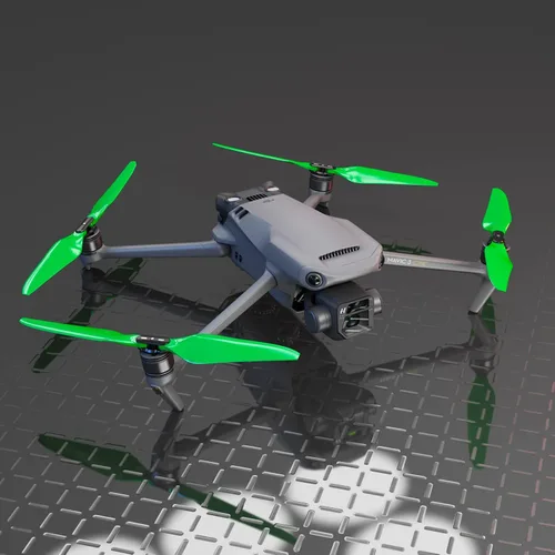Miniatura 2 de Master Airscrew Hélices Stealth para DJI Mavic 3 y Mavic 3 Pro/Cine/Enterprise/Classic/3T/3M - Verde, 4 uds