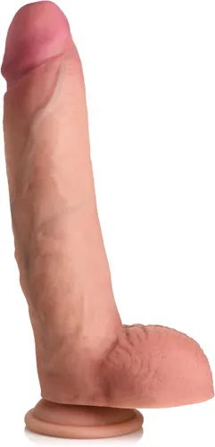 Miniatura 11 de CURVE TOYS Consolador Jock de doble densidad de 6 pulgadas para hombres, mujeres y parejas. Consolador de silicona de alta calidad ultra realista