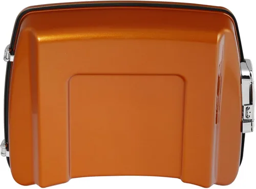 Miniatura 6 de HR3 Amber Whiskey 5.5" Equipaje de maletero tipo navaja con cierres Compatible con Street Glide FLHX 2014 2016 Road Glide FLTRX (Reemplaza al OEM)
