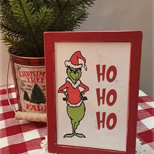 Miniatura 3 de Plantillas navideñas de letras y números para pintar sobre madera, plantillas reutilizables del alfabeto para manualidades, letreros y proyectos