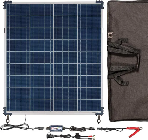 Miniatura 17 de Optimate Solar Duo 10 W, TM522-D1, 6 pasos 12 V/12.8 V 0.83 A resistente a la intemperie, cargador y mantenedor de ahorro de batería solar