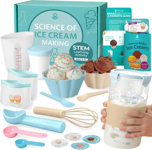 Miniatura 12 de Tovla Jr. Kit de fabricación de chocolate real para niños Aprende a cocinar con herramientas reales Set de regalo educativo STEM a partir de 4