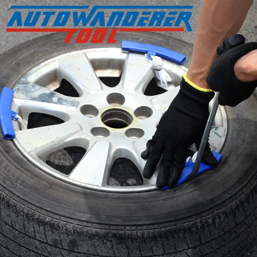 Miniatura 6 de Cucharas para neumáticos de motocicleta de 15", 22 herramientas de acero para extracción de neumáticos con bolsa de almacenamiento para automóvil