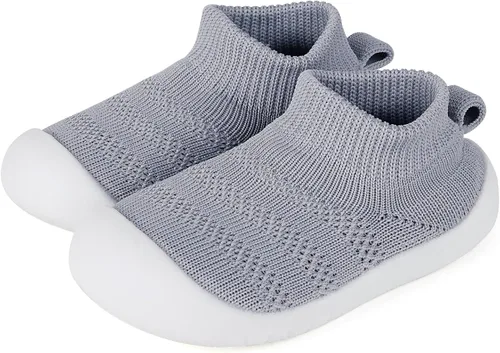 Miniatura 78 de Zapatos de bebé Pantuflas para niños pequeños, calcetines para niños y niñas, suela antideslizante
