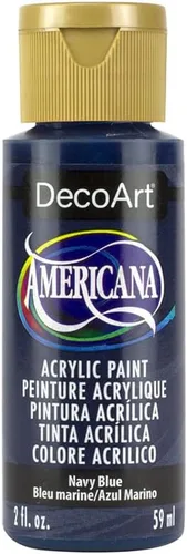 DecoArt Americana - Pintura acrílica, 2 onzas, azul marino