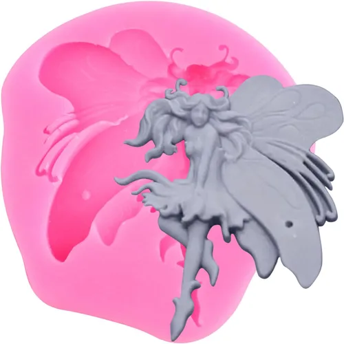Miniatura 11 de Moldes de silicona encantados para jardín, hadas, gnomo, puerta de casa, ventana, molde de hongos para fondant para decoración de pasteles