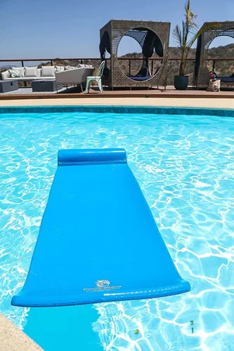 Miniatura 8 de Cococabana Flotador de espuma de vinilo de 74 pulgadas para piscinas y lagos Azul Pacífico