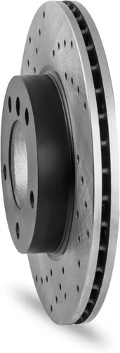Miniatura 4 de Drilling GT Sport - Rotores de disco de freno compatibles con OPEL ZAFIRA II A05 MINIVAN 2005 2006 2007 2008 2009 2010 2011 2012 2013 2014-1623GVR