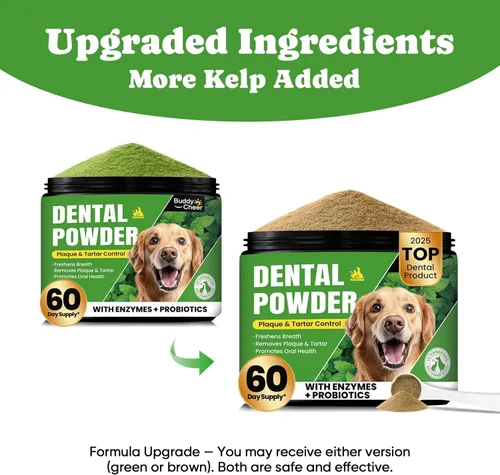 Miniatura 9 de Polvo de limpieza dental para perros, polvo dental para perros y refrescante de aliento para gatos, eliminador de placa para limpieza de dientes