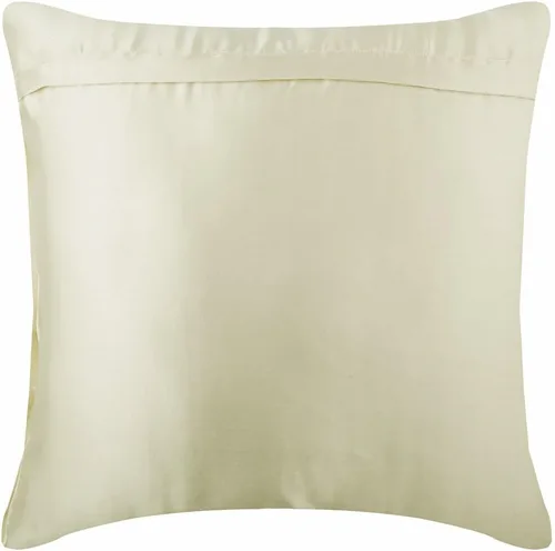 Miniatura 3 de The HomeCentric Funda de almohada color crema para sofá, funda de almohada moderna de 12 x 12 pulgadas, funda de almohada cuadrada de satén, funda