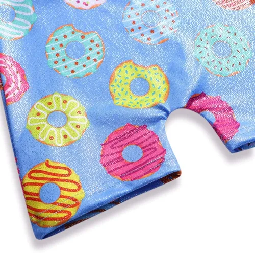 Miniatura 4 de HOZIY Gymnastics Leotards for Girls Unicorn Aurora Rainbow Mermaid Dinosaur Cupcake Sparkle Biketard Toddlers Kids Children