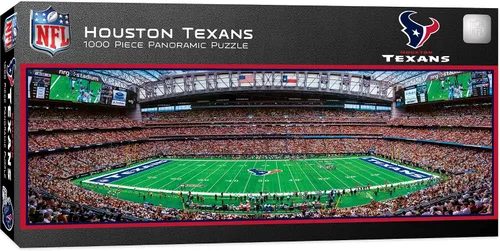 Miniatura 5 de Obras maestras NFL Estadio rompecabezas panorámica, 1000-Piece